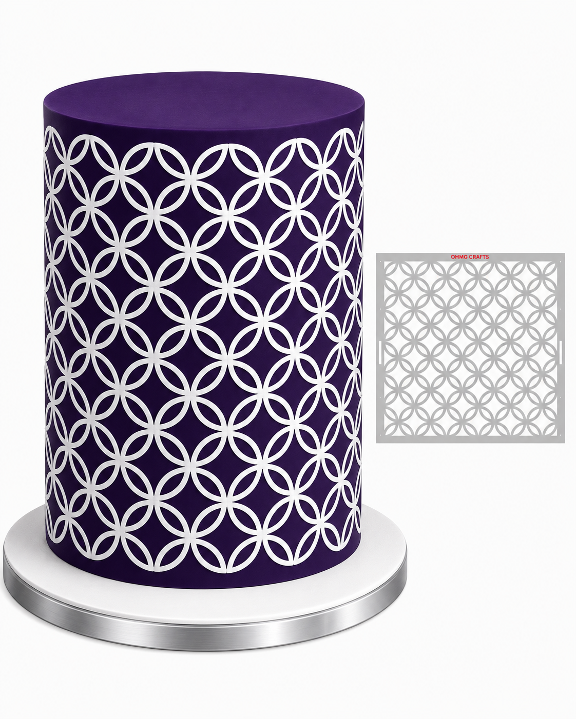 XXL CAKE STENCILS ( (42cm by 30cm / 16.5'' by 11.8'')