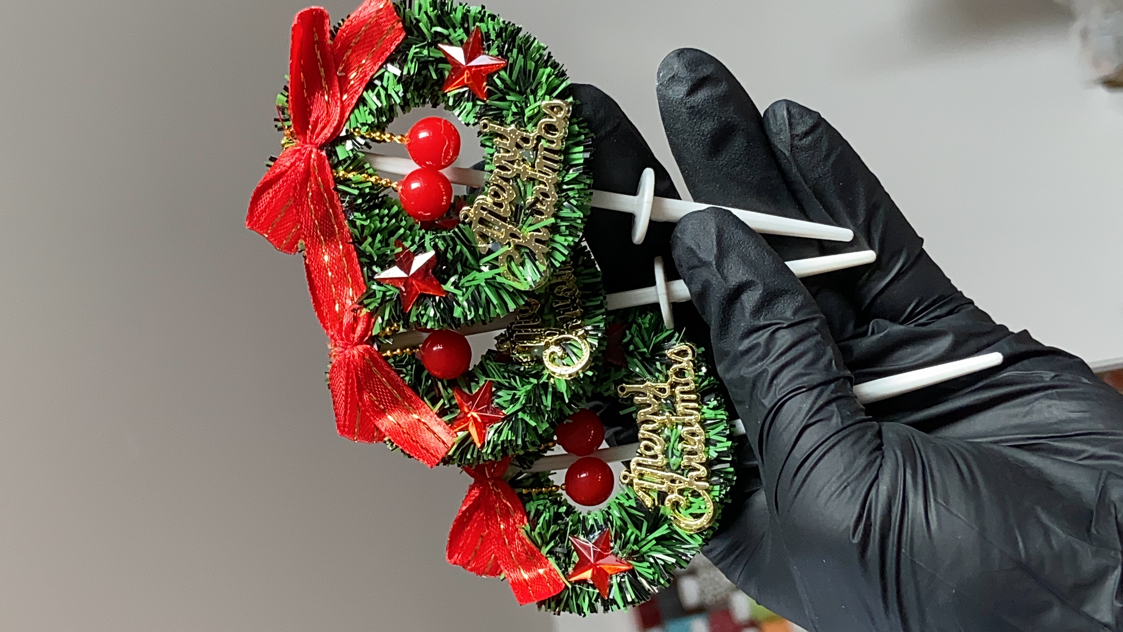 CHRISTMAS TOPPER SET