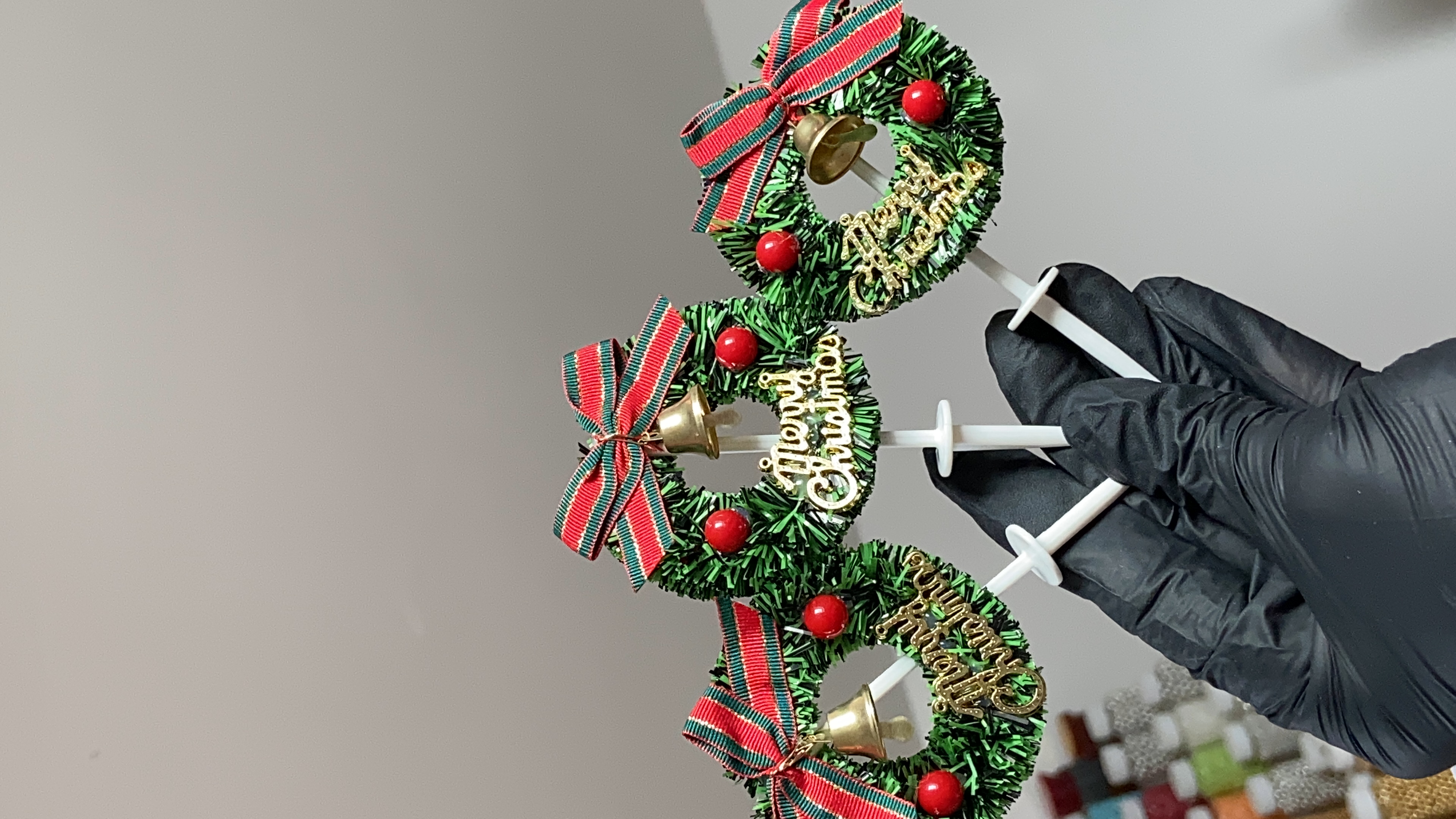 CHRISTMAS TOPPER SET