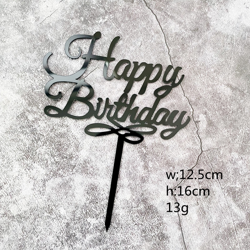 HAPPY BIRTHDAY TOPPER