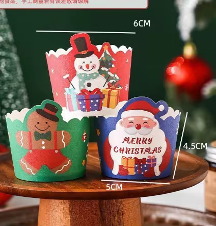 CHRISTMAS CUPCAKE CASE