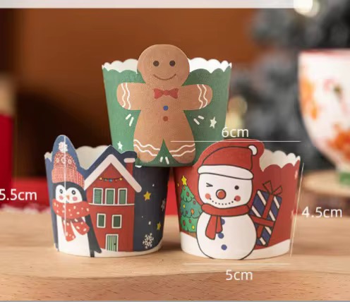 CHRISTMAS CUPCAKE CASE