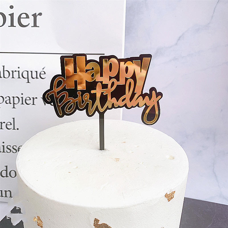 ACRYLIC BIRTHDAY TOPPER