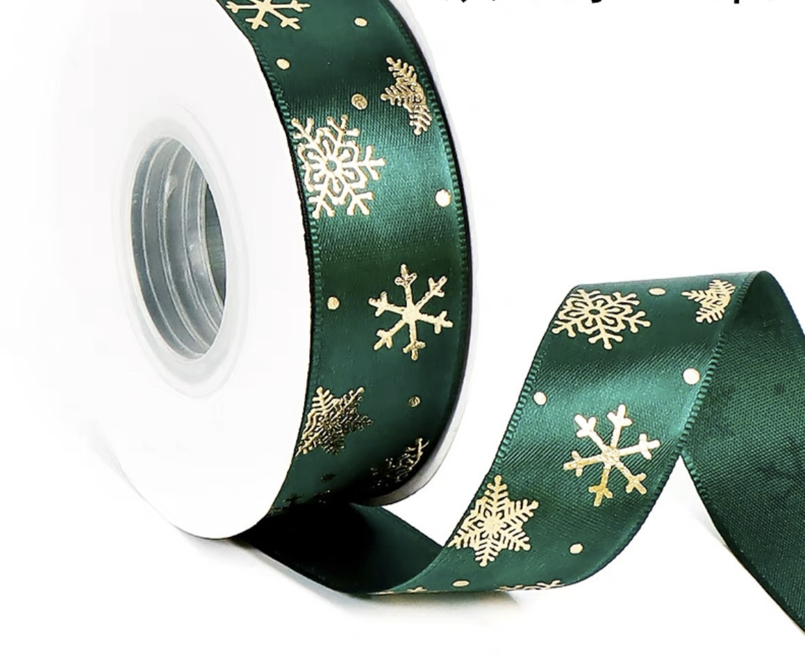 CHRISTMAS RIBBON 2.5cm