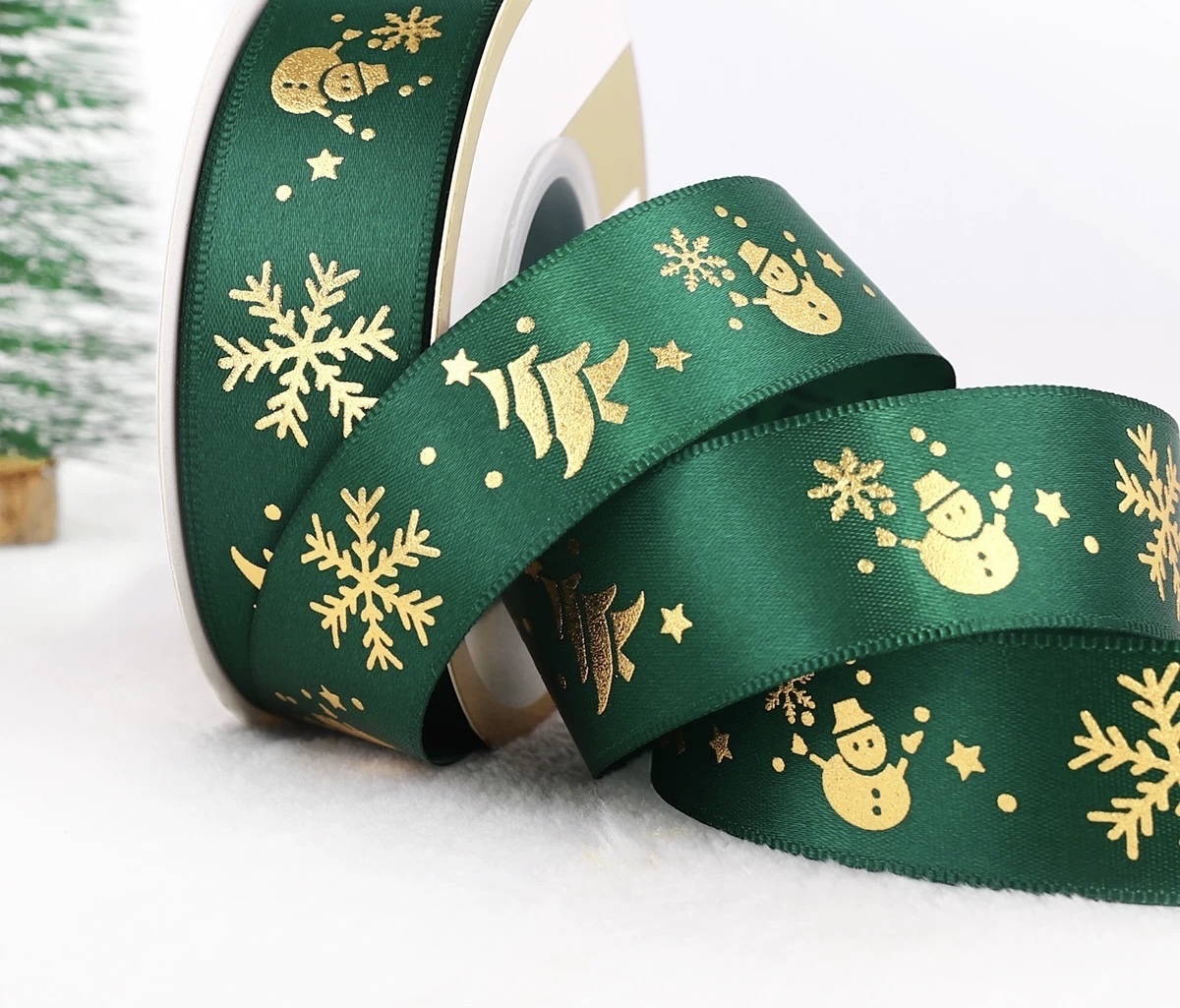 CHRISTMAS RIBBON 2.5cm