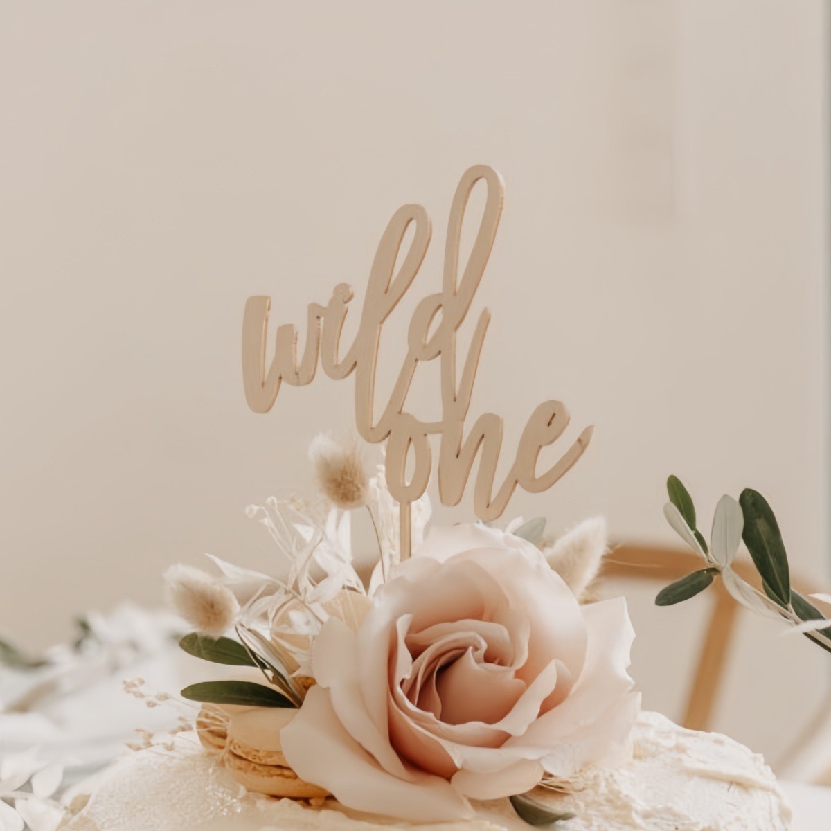 WOODEN WILD ONE TOPPER