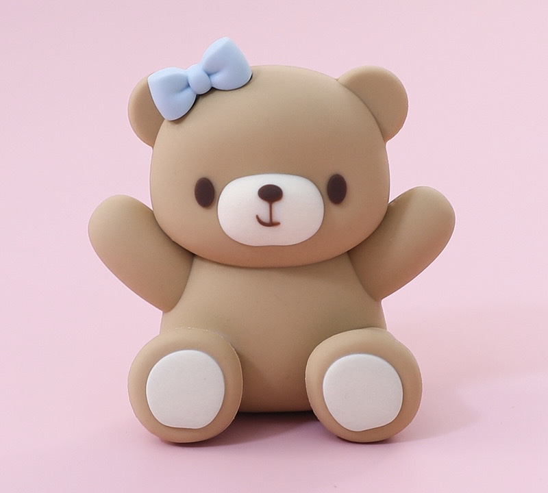 FAUX TEDDY BEAR TOPPER