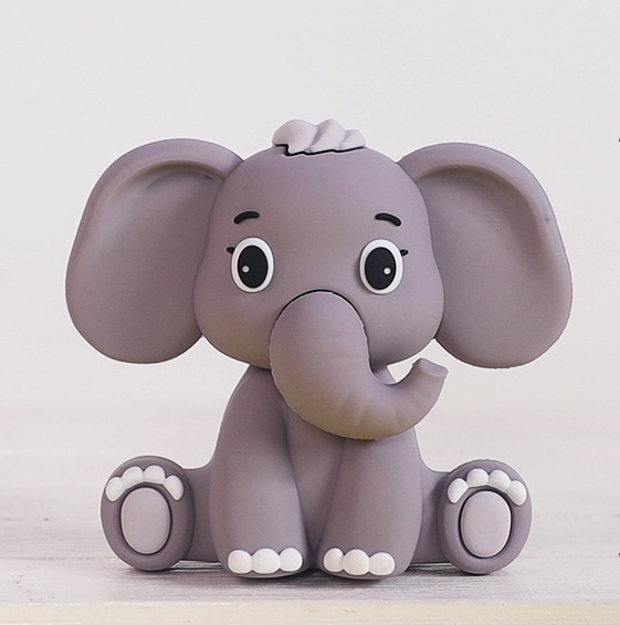 FAUX ANIMAL FIGURINE CAKE TOPPER