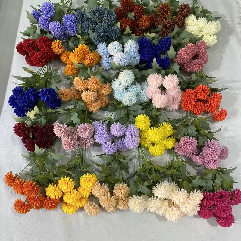 9 HEADS CHRYSANTHEMUM