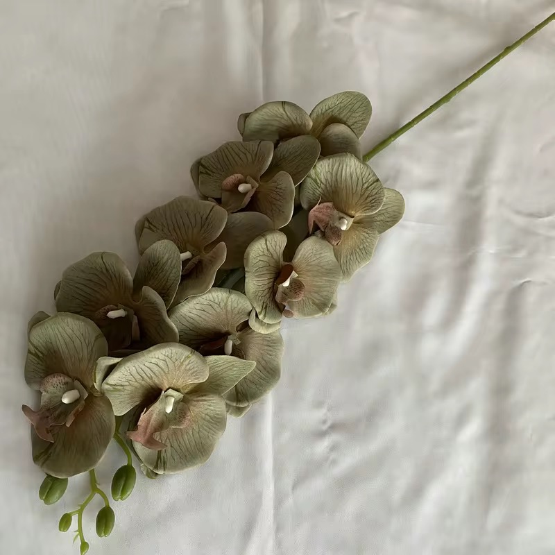 9 HEAD SILK ARTIFICIAL ORCHID
