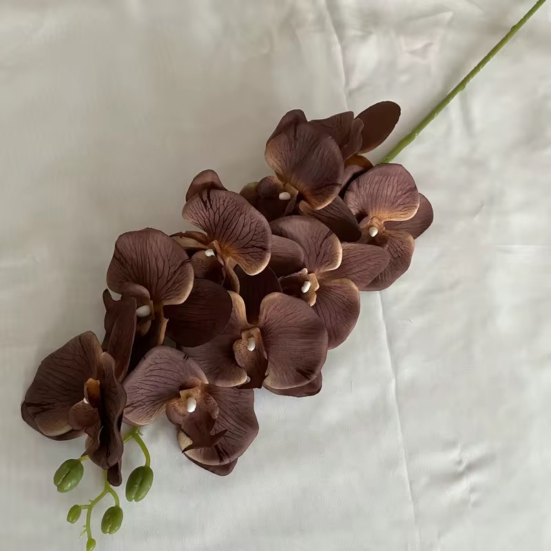 9 HEAD SILK ARTIFICIAL ORCHID