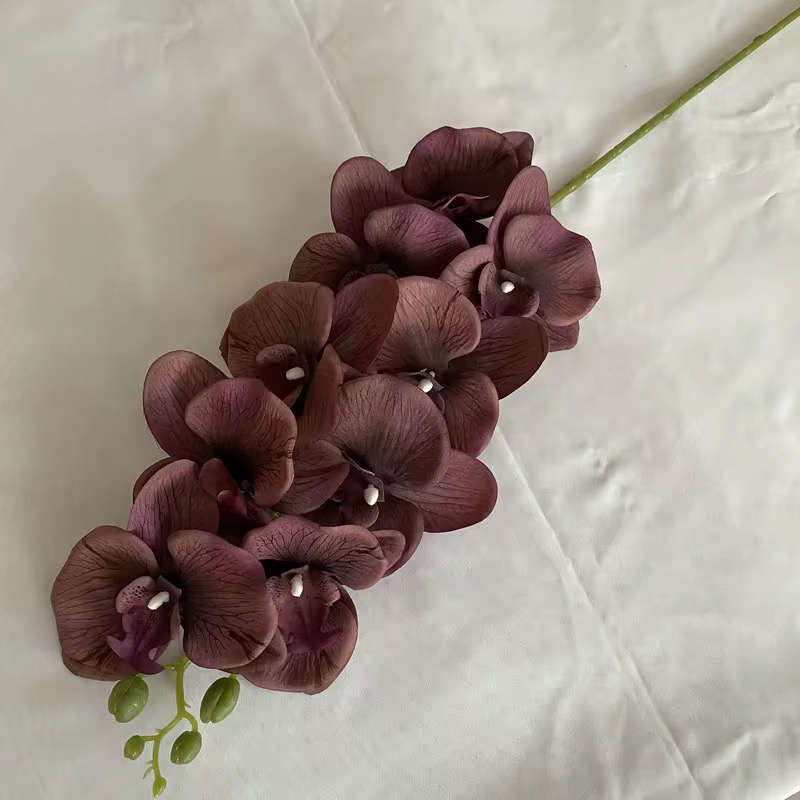 9 HEAD SILK ARTIFICIAL ORCHID