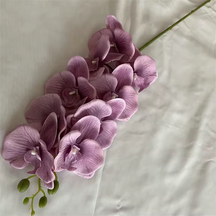 9 HEAD SILK ARTIFICIAL ORCHID