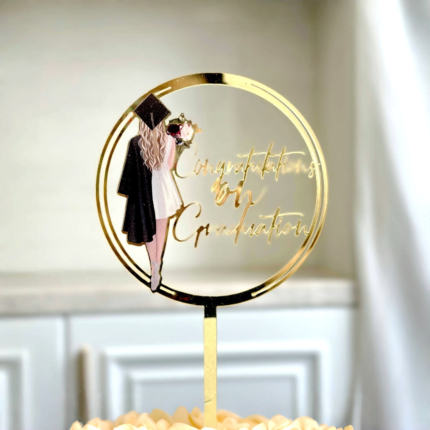 ACRYLIC GRADUATION TOPPER