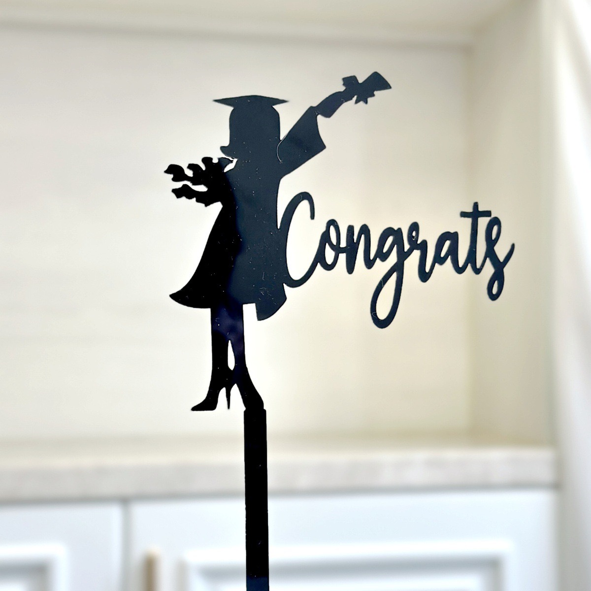 ACRYLIC GRADUATION TOPPER