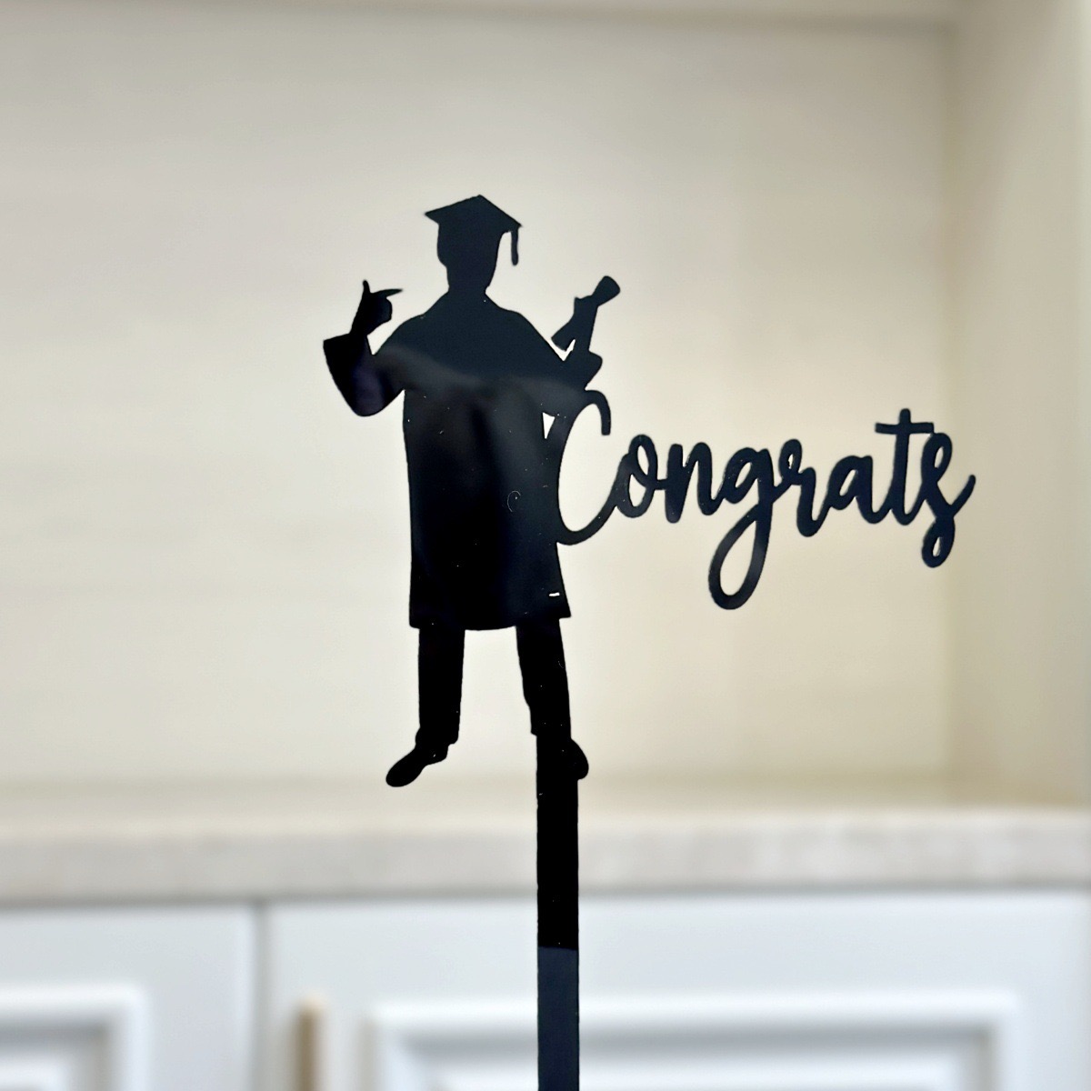 ACRYLIC GRADUATION TOPPER