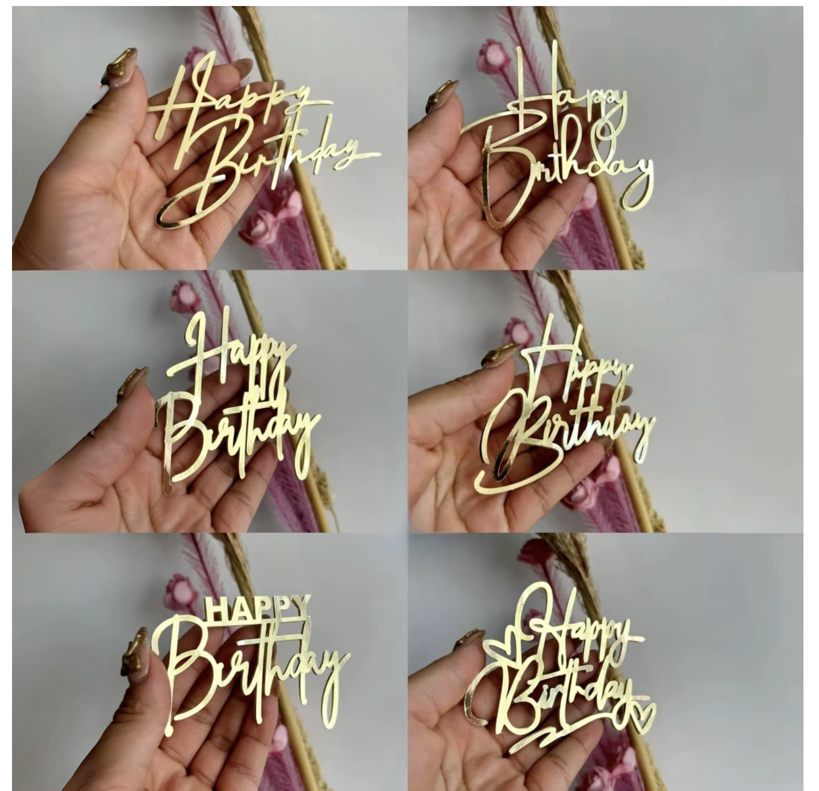 HAPPY BIRTHDAY CHARM