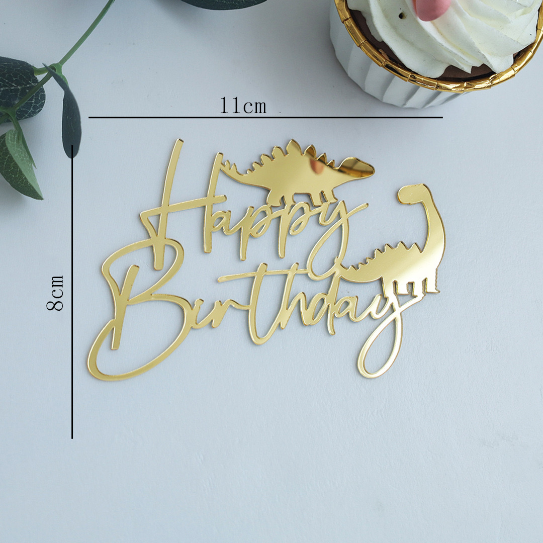 HAPPY BIRTHDAY TOPPER