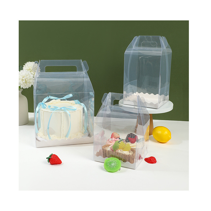19.5cm x 19.5cm x 18cm TRANSPARENT BOX