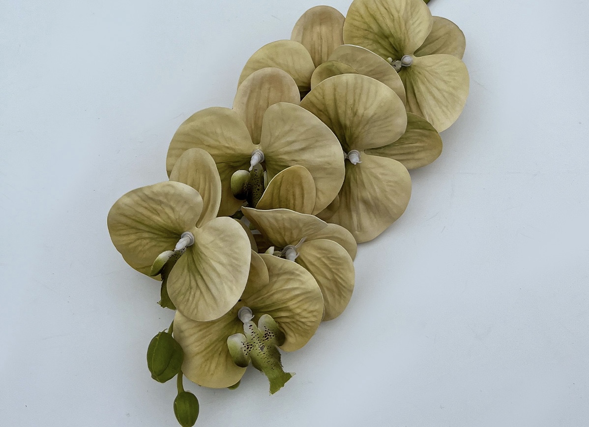 9 HEAD ARTIFICIAL ORCHID