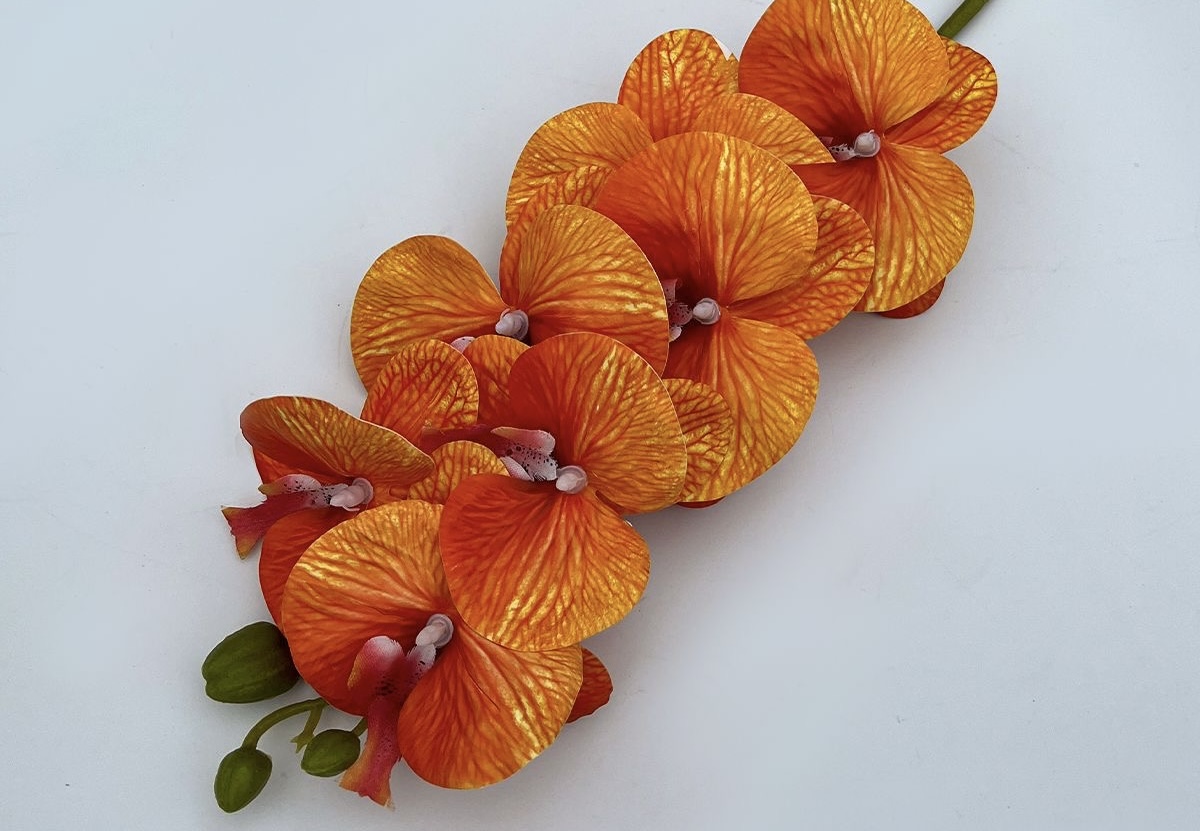 9 HEAD ARTIFICIAL ORCHID