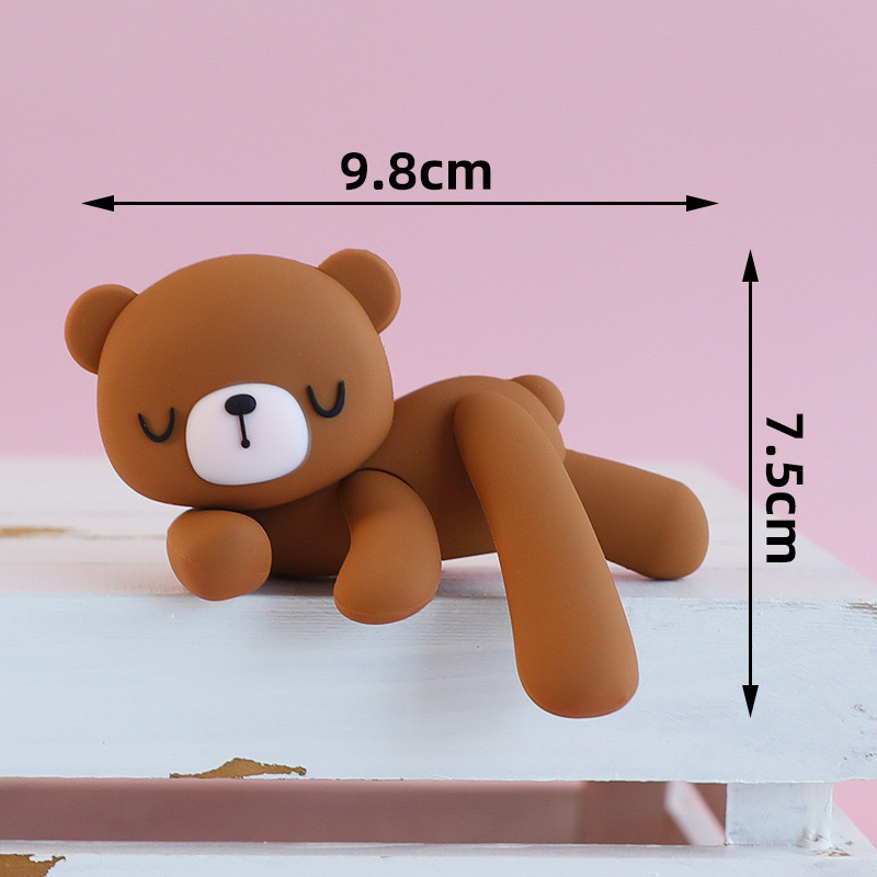 FAUX TEDDY BEAR TOPPER