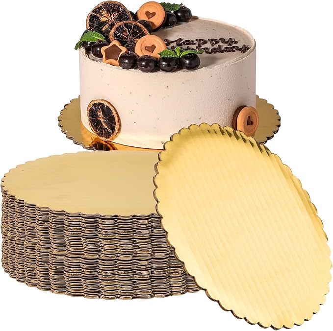 12MM WHITE ROUND DRUM CAKE BOARD