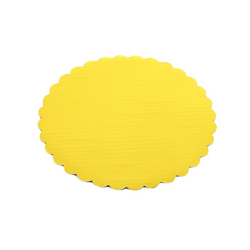 6” SCALLOPED EDGE CAKE BOARD