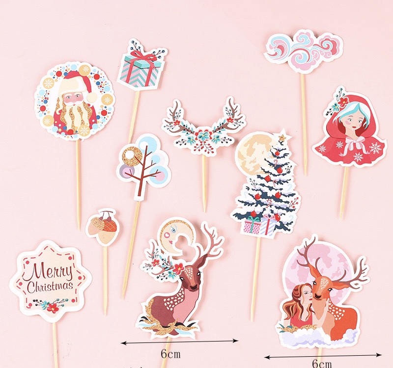 CHRISTMAS TOPPER SET