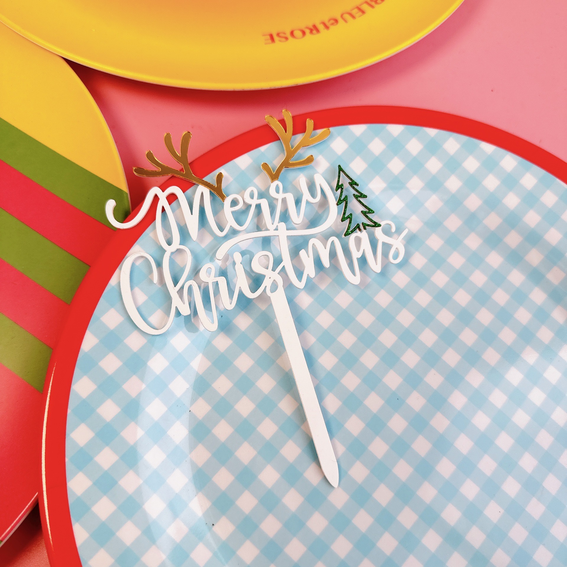 ACRYLIC CHRISTMAS TOPPER