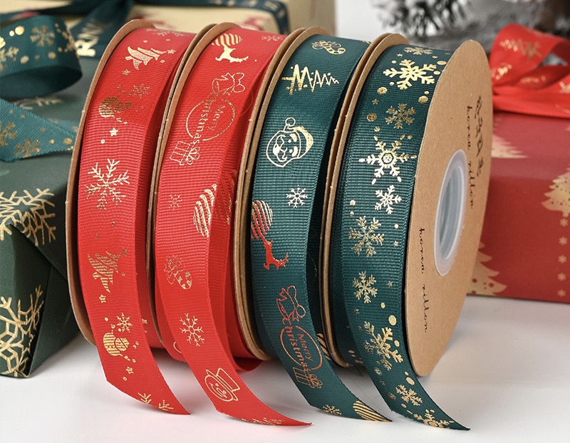 CHRISTMAS RIBBON 2.5cm