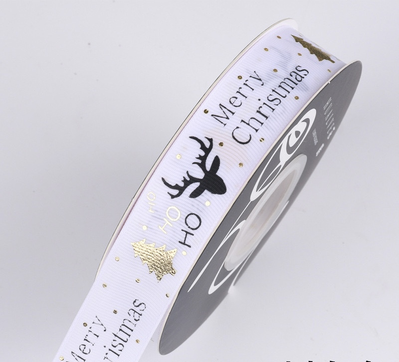 CHRISTMAS RIBBON 2.5CM