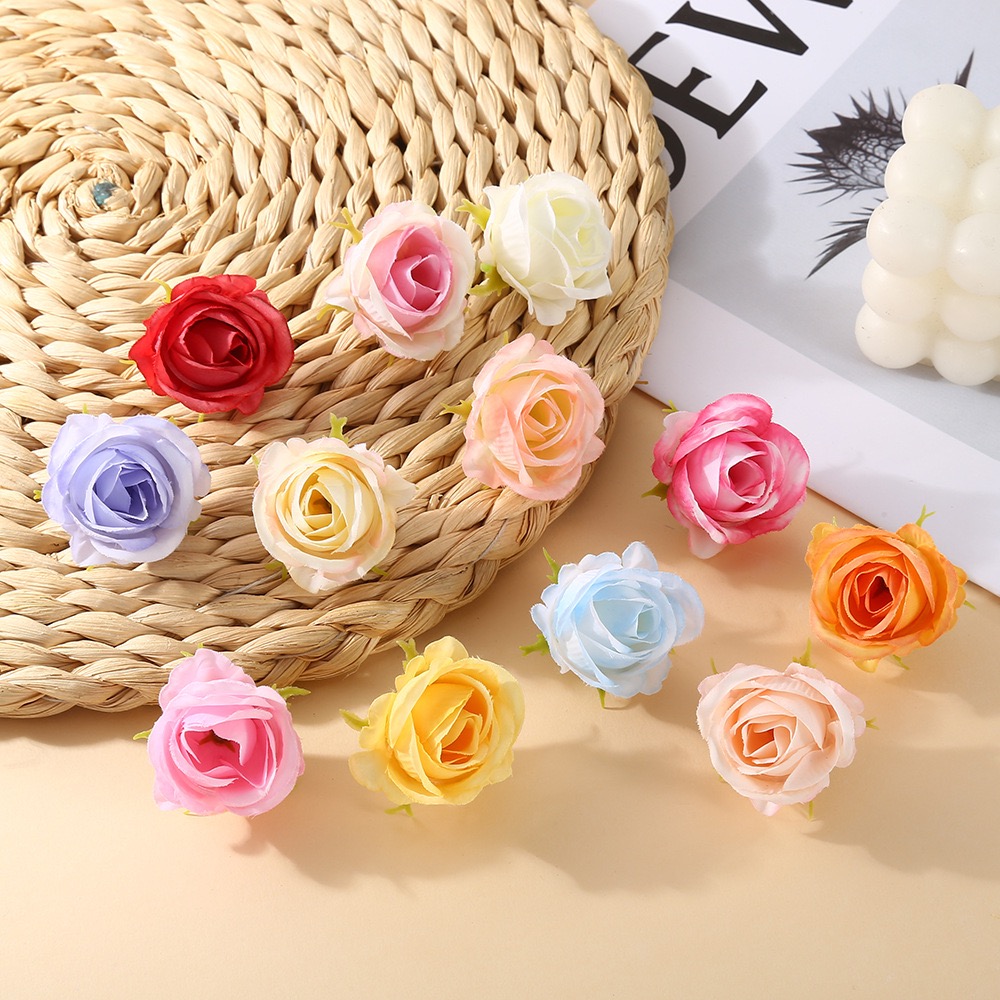 ARTIFICIAL ROSE HEAD PIECES