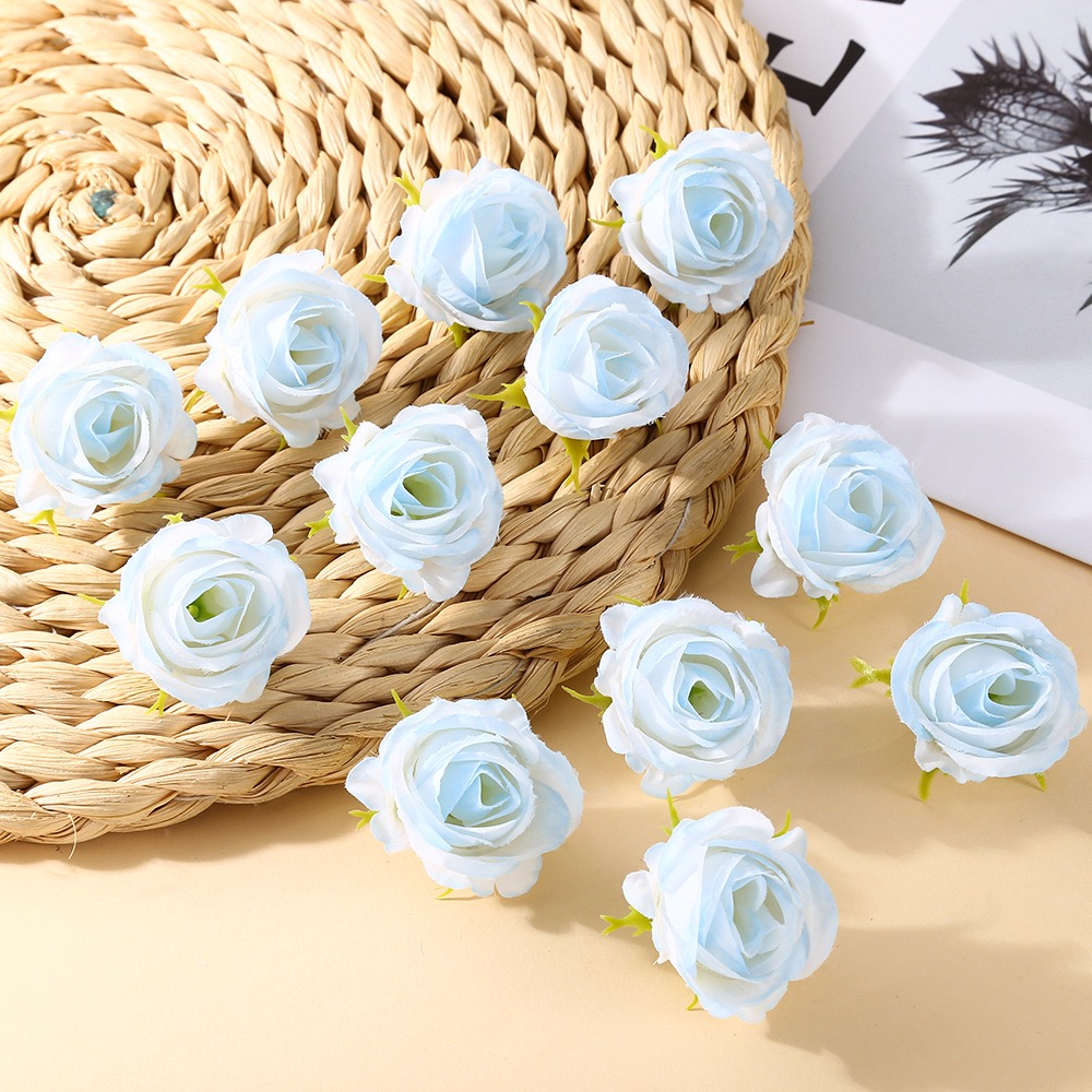 ARTIFICIAL ROSE HEAD PIECES