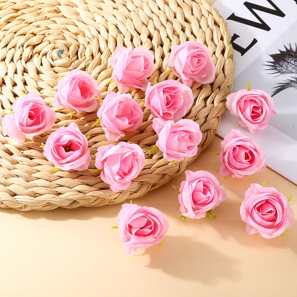 ARTIFICIAL ROSE HEAD PIECES