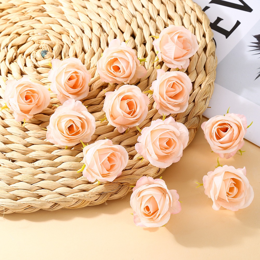 ARTIFICIAL ROSE HEAD PIECES