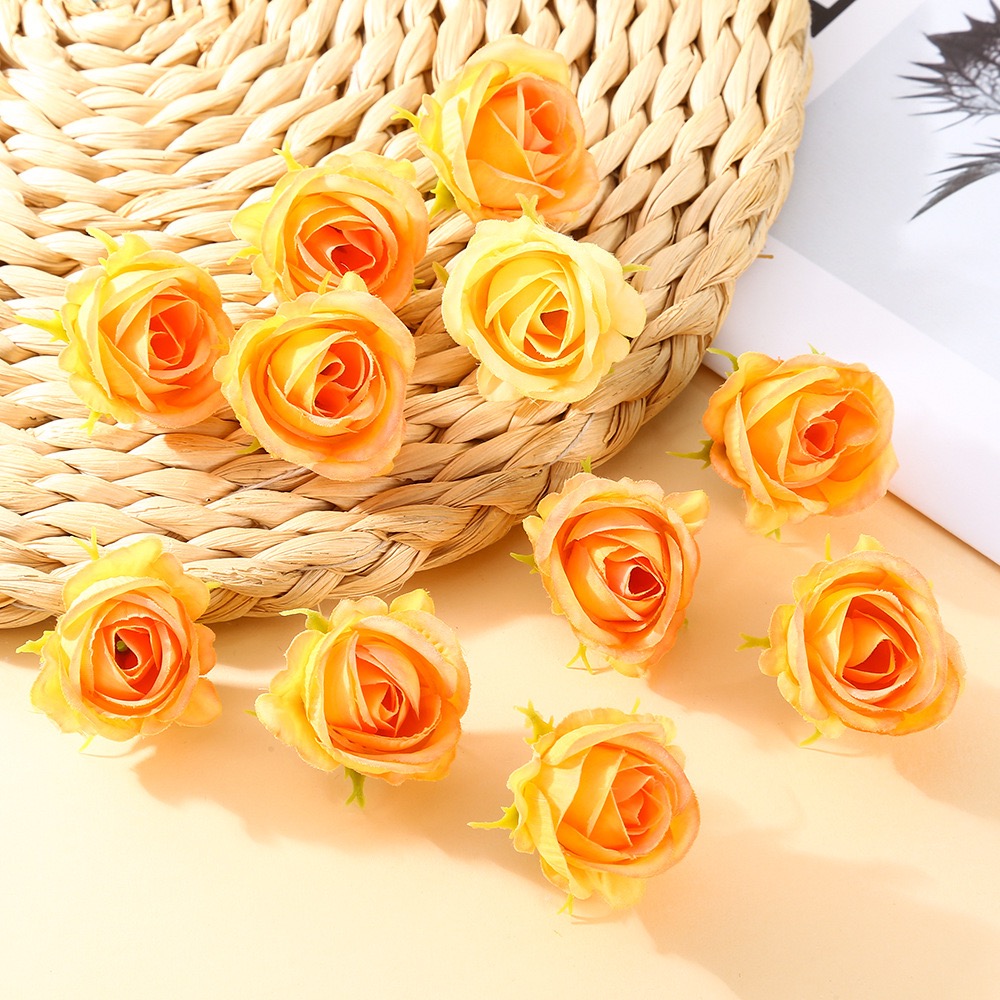 ARTIFICIAL ROSE HEAD PIECES