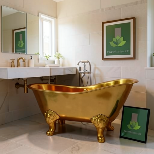 Handcrafted Copper Freestanding Bathtub - Spa Quality