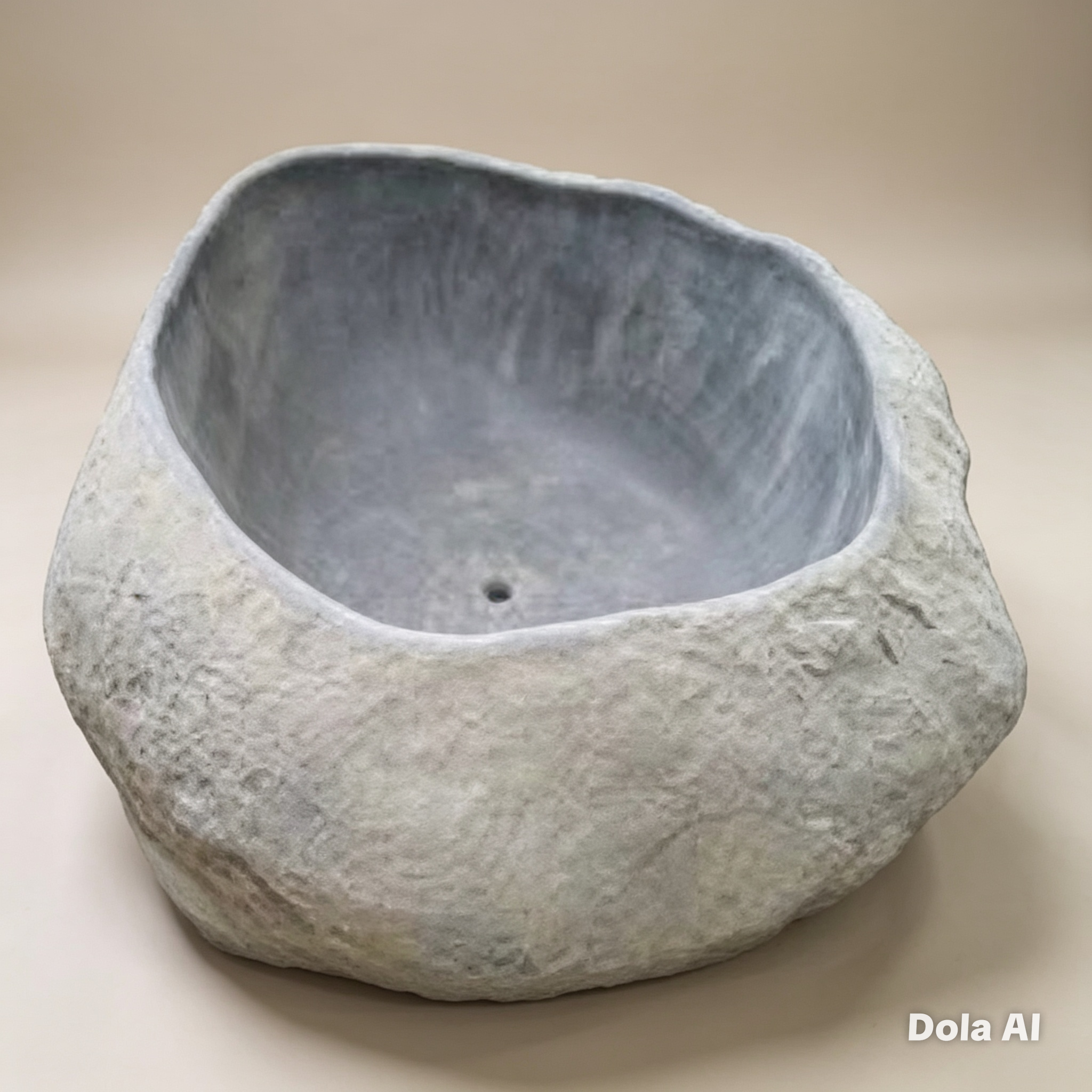 Handcrafted Natural Stone Freestanding Bathtub - Spa Quality