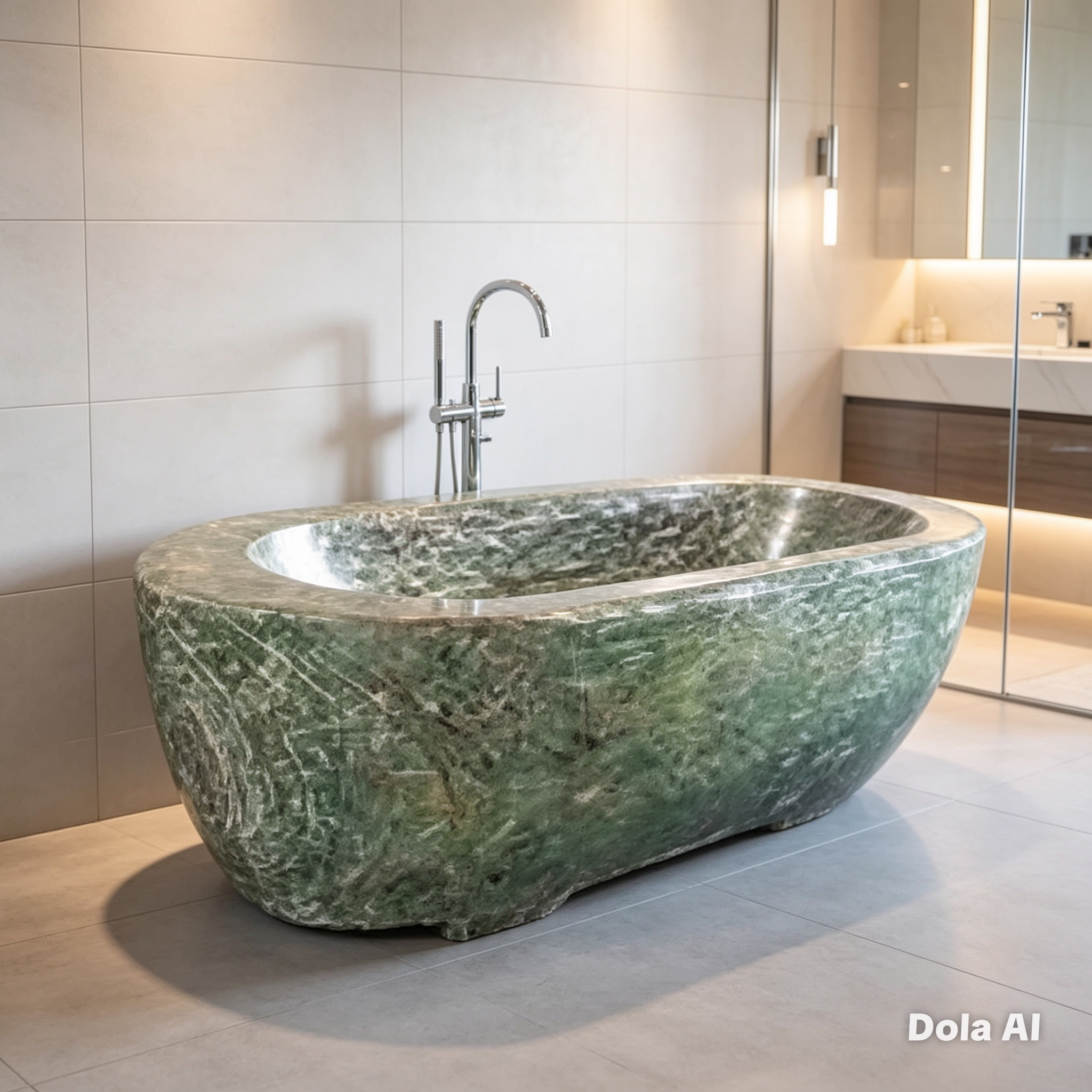 Handcrafted Wood Freestanding Bathtub - Spa Quality (Oval)