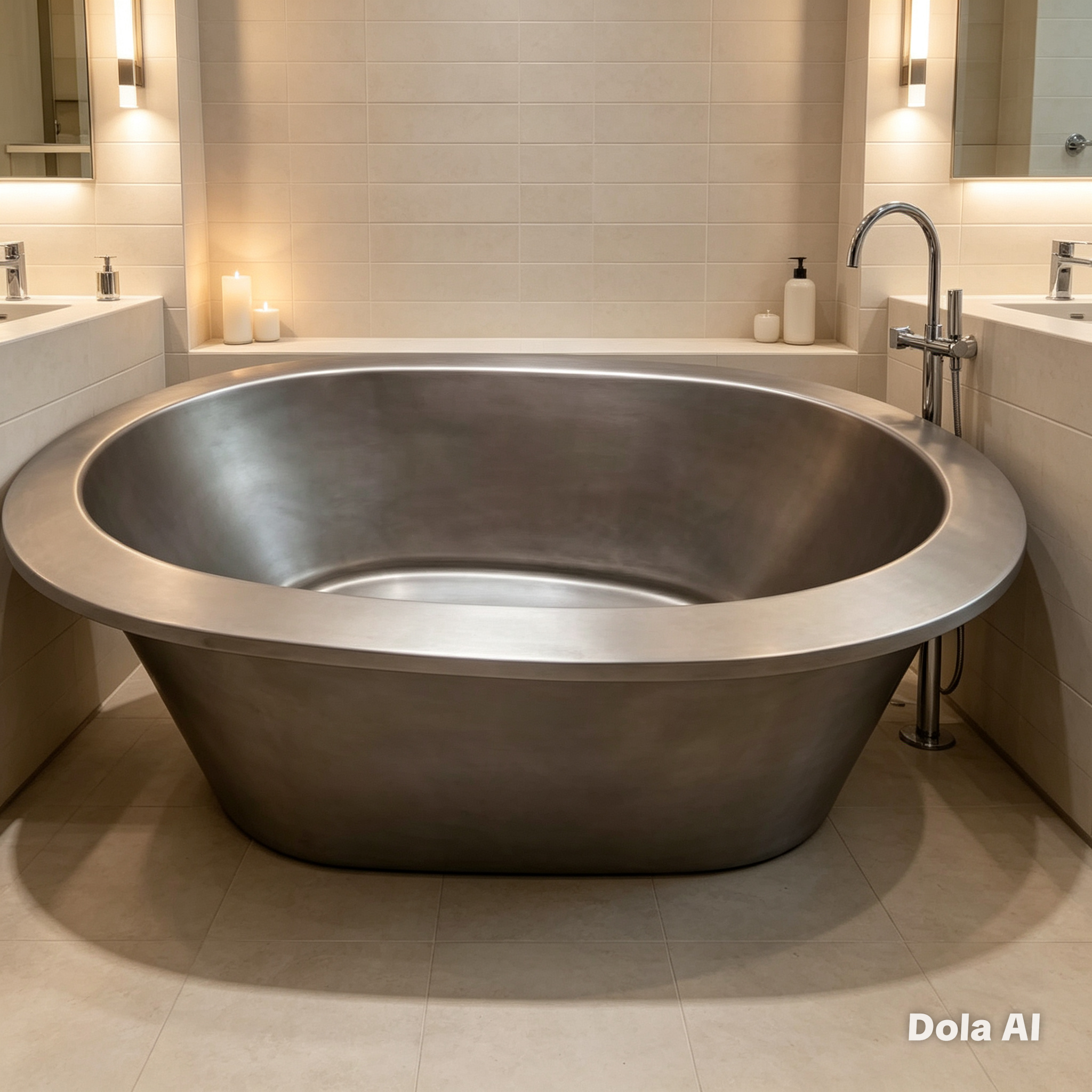 Handcrafted Copper Freestanding Bathtub - Spa Quality