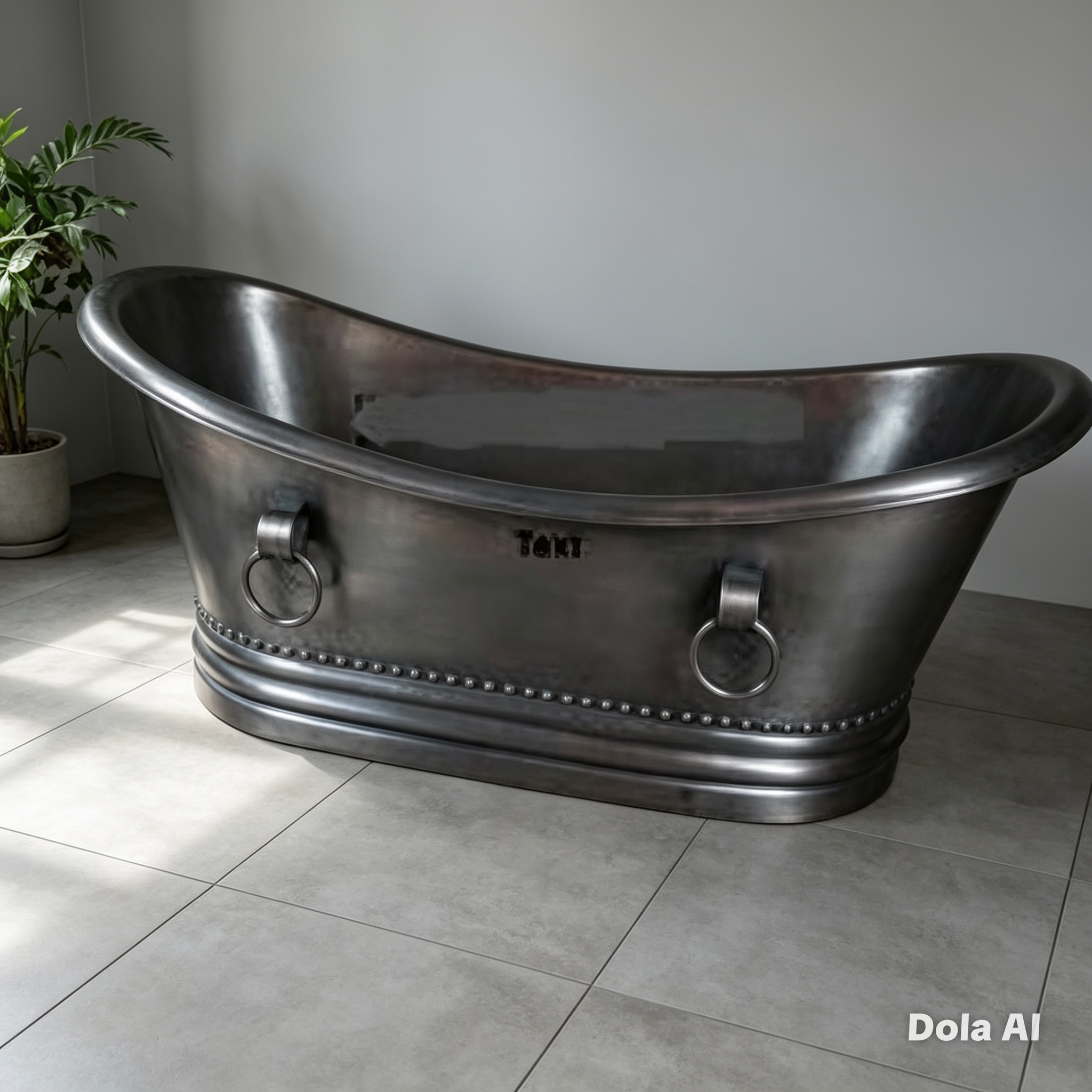 Handcrafted Copper Freestanding Bathtub - Spa Quality