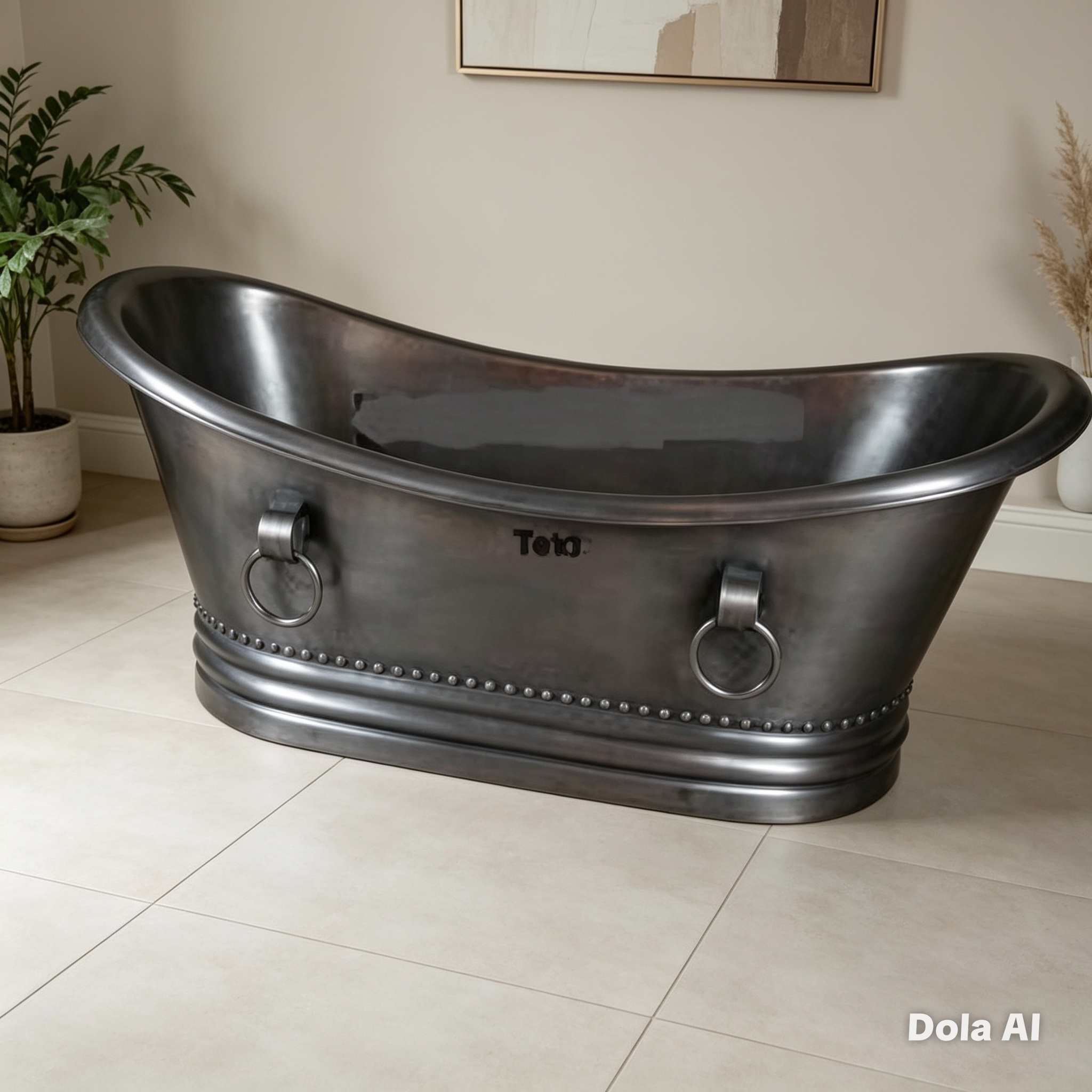 Handcrafted Copper Freestanding Bathtub - Spa Quality
