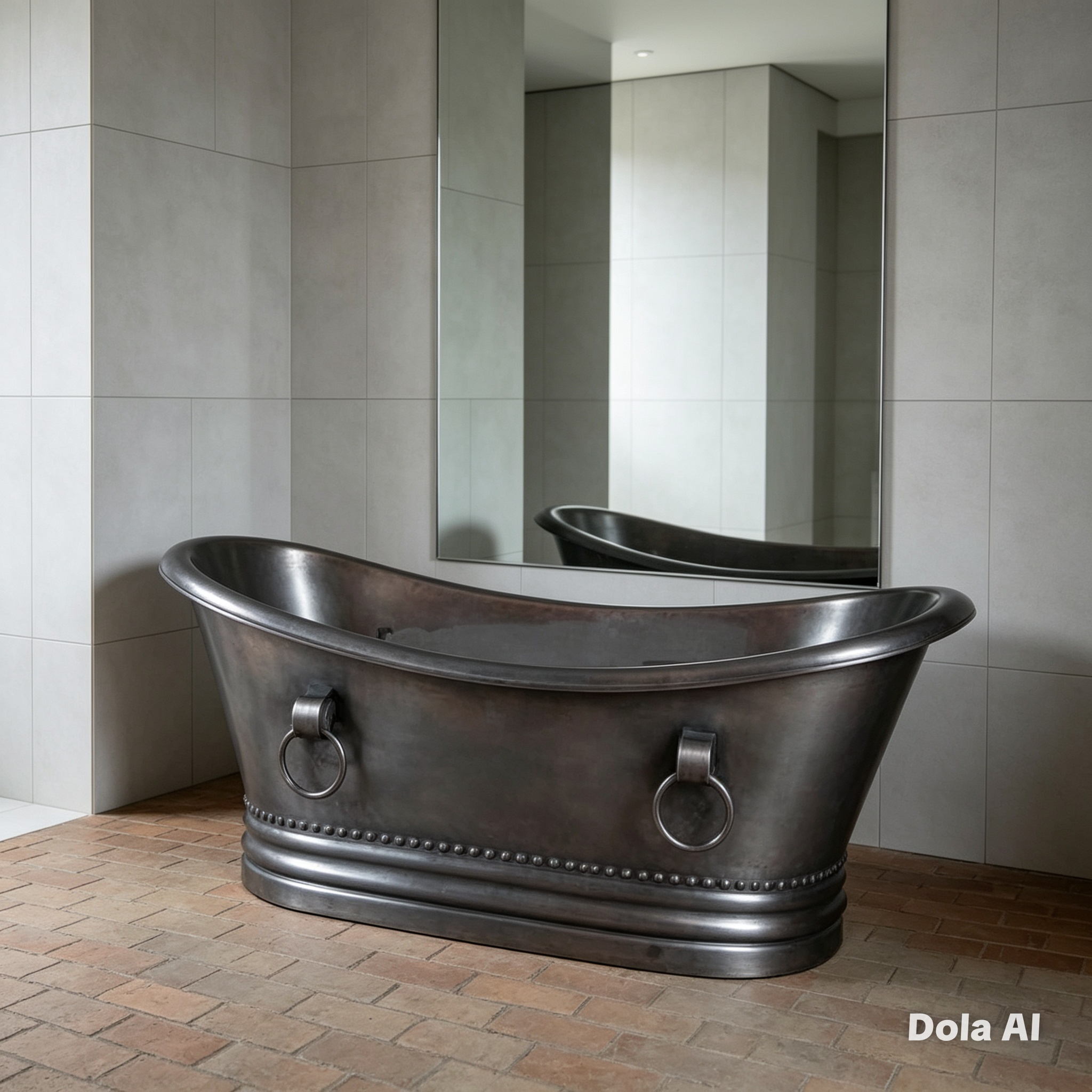 Handcrafted Copper Freestanding Bathtub - Spa Quality