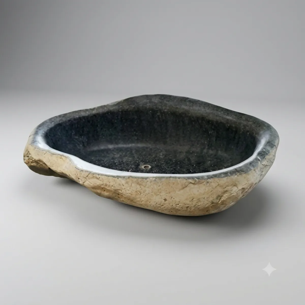 Handcrafted Natural Stone Freestanding Bathtub - Spa Quality (Oval)