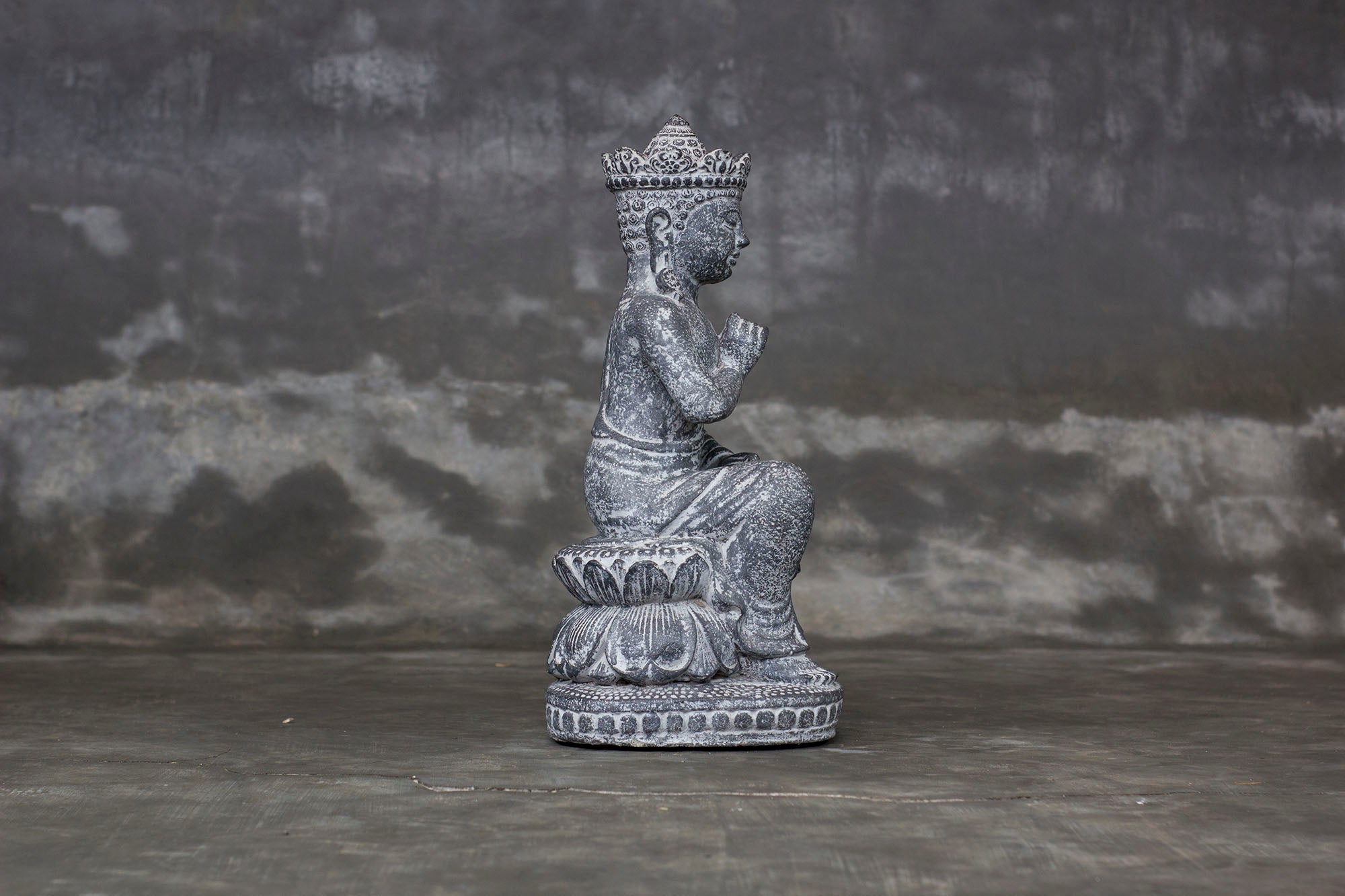 Sitting Relaxing Buddha Sculpture