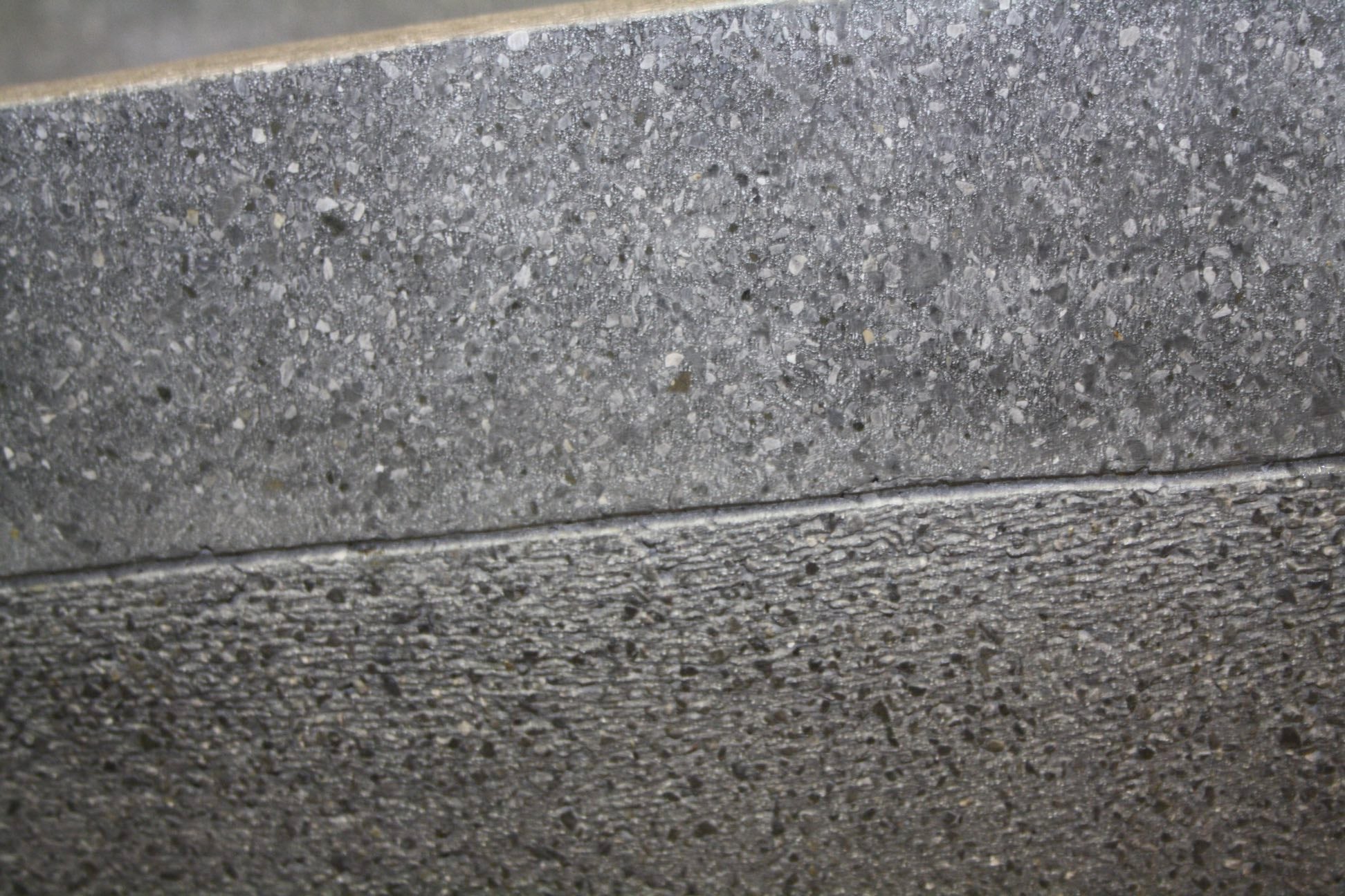 Handcrafted Dark Grey Terrazzo Stone Freestanding Bathtub - Spa Quality