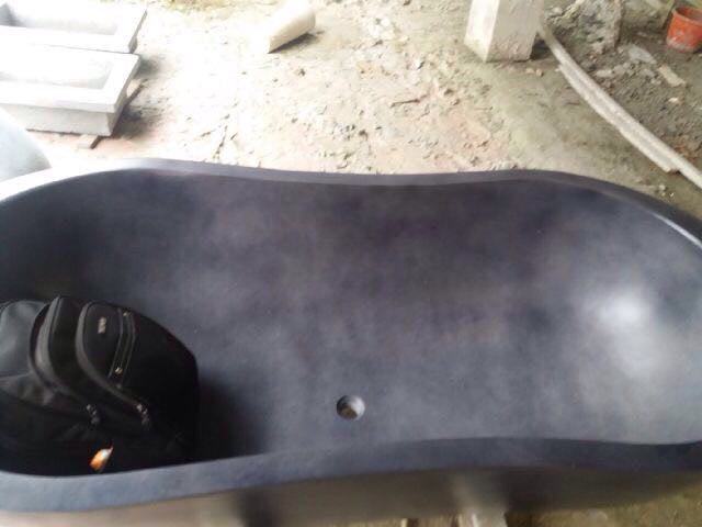 Handcrafted Terrazzo Stone Freestanding Bathtub - Spa Quality