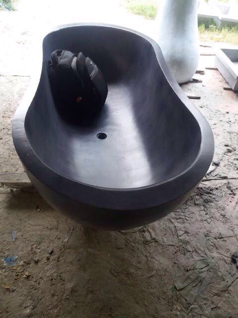 Handcrafted Terrazzo Stone Freestanding Bathtub - Spa Quality
