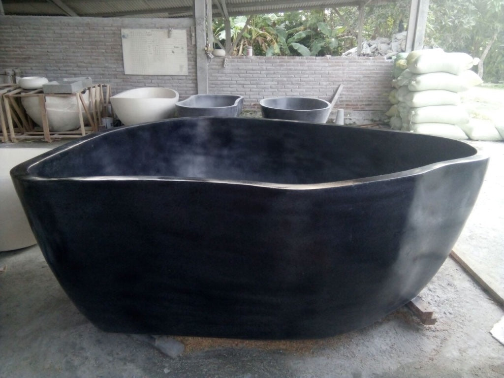 Handcrafted Terrazzo Stone Freestanding Bathtub - Spa Quality